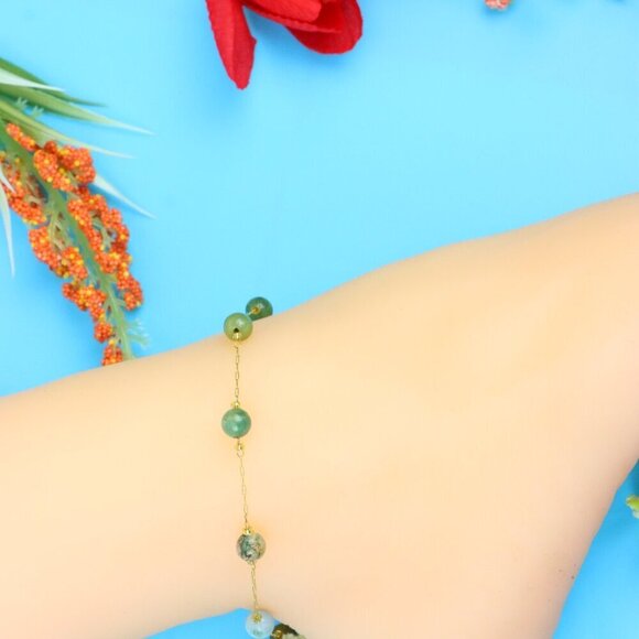 Elegant Handmade Anklet – Perfect for Women & Girls | Ideal Gift Option, DYC1637 - Picture 7 of 9